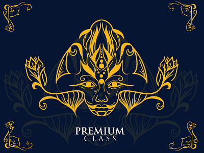 PREMIUM CLASS SEASON 1 branding carving design unique logo motion graphics