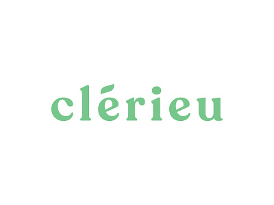 Clerieu Logo brand branding design green icon identity identity design logo logo design logodesign logomark logomarks logos logotype nature