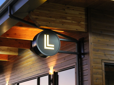 LL monogram sign