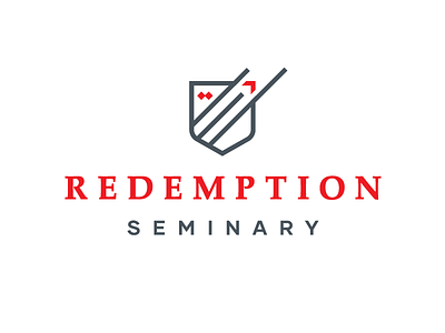 Seminary Primary Logo brand college identity identity system logo redemption seminary university