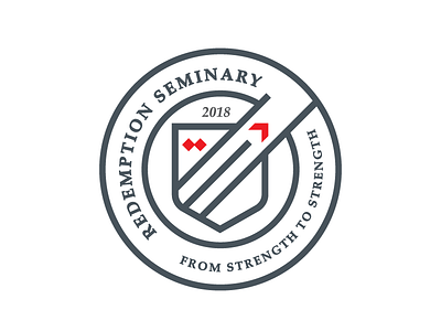Seminary Id Seal brand circle college crest identity identity system logo seal seminary shield university