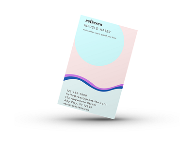 Abstract Business Card Template