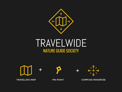 Travelwide Theme Logo inspiration logo theme web design