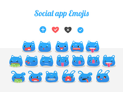 Shizup social app emojis