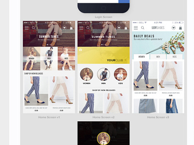 Fashion shopping mobile app by iViperious