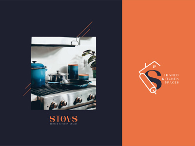 STOVS - Real estate for Kitchen Spaces branding design graphic design illustration logo typography vector