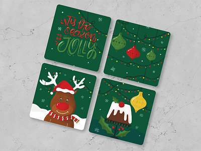 Tis The Season Coasters