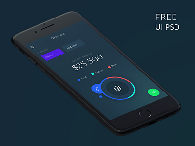 Free Wallet App card credit design finance free freebie mobile money payment ui ux wallet