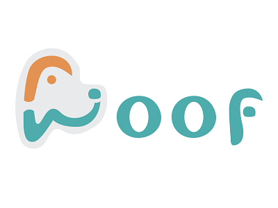 Woof branding design graphic design illustration logo pet shop logo vector