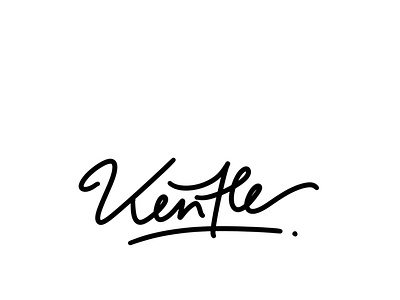 Kentle - Hand-drawn Logo