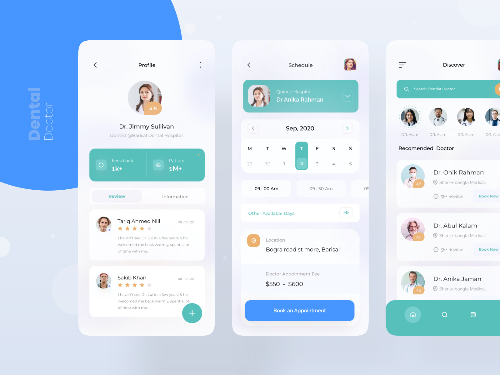 dental doctor v2 🦷 by Mehedi Hasan Roni on Dribbble