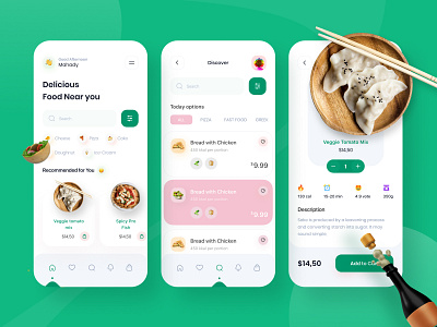 Food Delivery App 3d app clean delivery app delivery service exploration food food app grid healthyfood interface layout minimal mobile ui product design resturent ui uielements ux visual