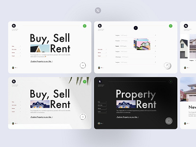 Real Estate web home rent homepage inovation interface landing page layout minimal product design property real estate real estate agent rental service trending typography ui ux visual web webflow website