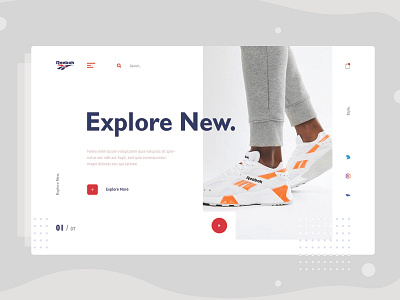 Minimal E-commerce shop Exploration v5