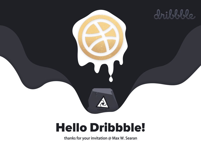 Hello Dribbble, I'm Code M