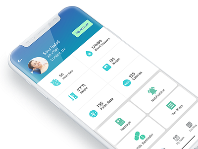 Patient - Dashboard apps dashboard health ios medcial patient track