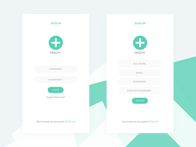 Minimal - Login / Signup