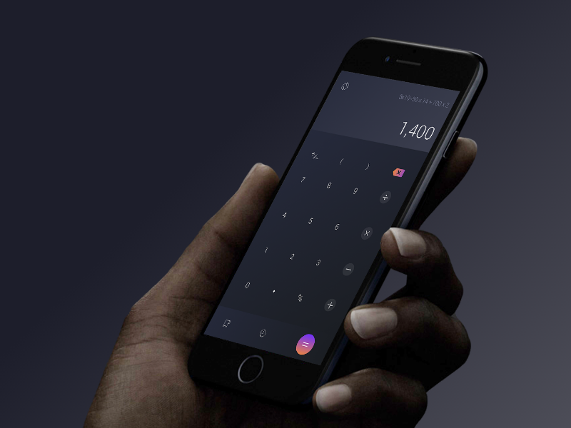 Calculator - Free UI KIT By Firos Nv On Dribbble