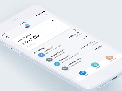 PayPal UI Concept