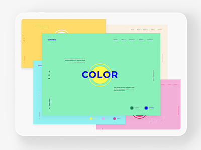 Color Schemes in Web Design 2019 behance blue branding color colorpalette colors design dribbble icon illustration interface ios minimal typography ui ux vector web yellow