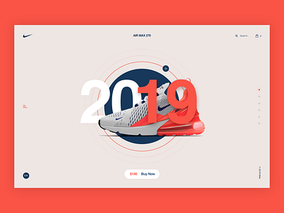 Nike 2019 app behance branding colors design dribbble illustration interface minimal nike nike air max shoe typography ui ux vector web