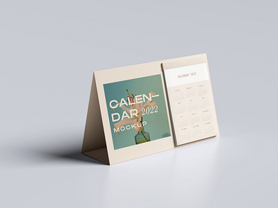 Desk Calendar Mockup