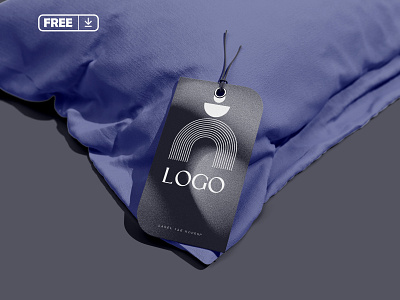 Free Label Tag Mockup PSD