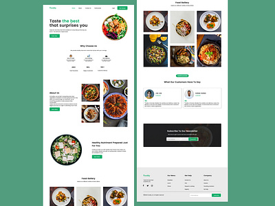 FOODDY LANDING PAGE