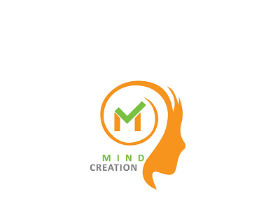 Mind Creation Logo 3d animation app branding design graphic design illustration logo m logo mind creation logo motion graphics typography ui ux vector