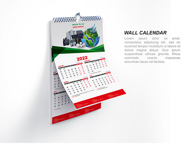 Wall Calendar advertisement branding calendar creative design design graphic design illustration logo typography vector