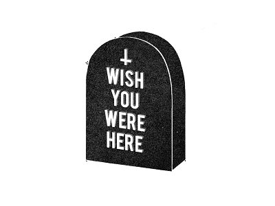 rudestone grave halloween headstone spooky tombstone typography