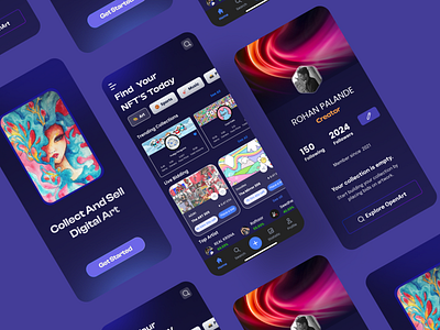 NFT App UI Design