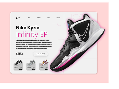 Nike Website Concept design app app design app ui design figma design ui ux