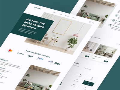 Furniture company website app app design app ui design ecommerce figma design furniture furniture website ui ux website ui