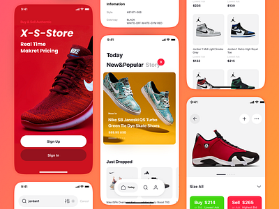 Shoes Buy & Sell App Concept app app design app ui design figma design shoes app shoes app ui sneakers app ui ux