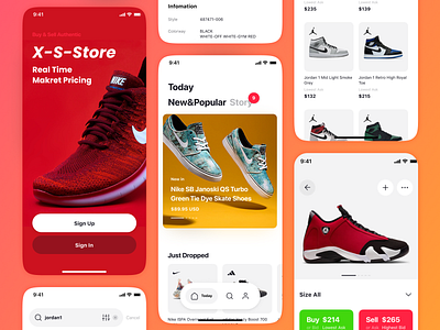 Shoes Buy & Sell App Concept