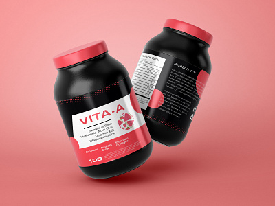 VITA-A | Packaging illustrator packaging design