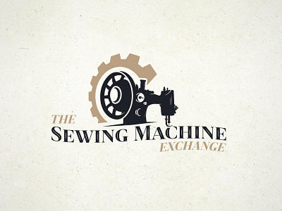 Sewing Machine | Logo design graphic illustrator logo design
