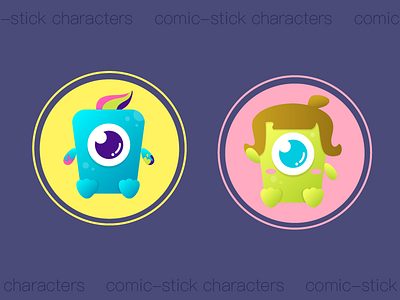 Comic-stick characters_part 1 cartoon