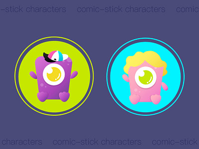 Comic-stick characters_part 2 cartoon