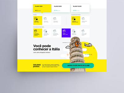 Multiplus website flight flight booking ticket ui uiux ux webdesign webdesigns yellow