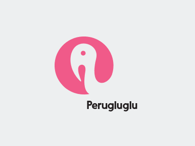 Perugluglu agency brand branding digital gaming logo logotype minimalist mobile pink technology turkey