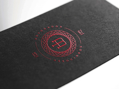 Benício Lawyers business cards black business cards identity lawyer lawyers red serigraphy stationary