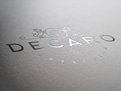 Decaro logo brand brand design branding law lawyer logo logotype