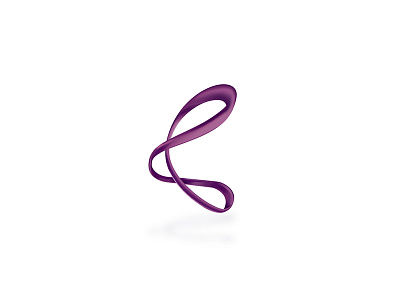 Cordax symbol band flexible logo logotype purple symbol