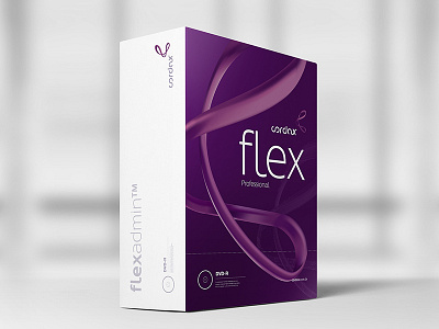 Cordax software packaging case package packaging purple software