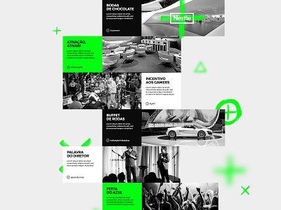 Mind landing page green landing mosaic uiux webdesign