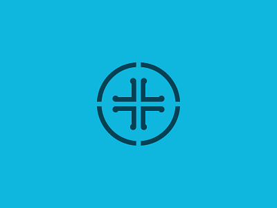 Logo Concept brand branding church cross design identity logo mark