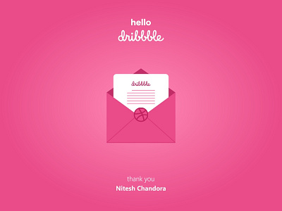 Hello Dribbble first shot