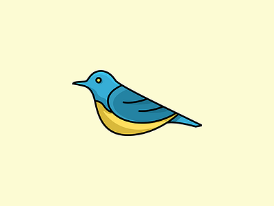 Bird animal bird brand identity illustration logo mark simple